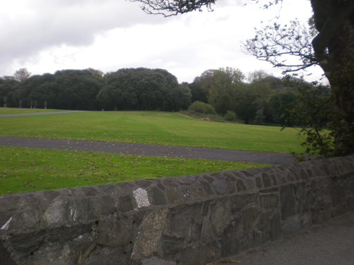 The area where the pond in St. Anne's Park was as it looks today.