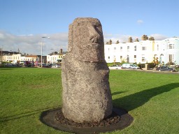 Easter Island Moai Statue - Clontarf Road Promenade