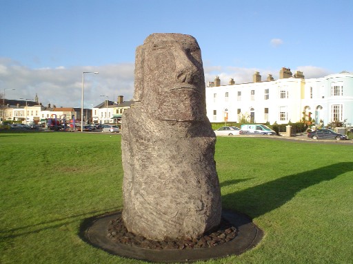 Easter Island Moai Statue - Clontarf Road Promenade