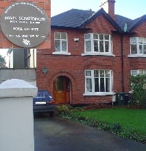 The House on Kincora Road where Erwin Schroedinger lived.