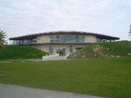 The Clubhouse at St. Anne's Golf Club on the Bull Island